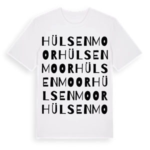 Hülsenmoor ordlek t-shirt – ekologisk bomull t-shirt från Pinshirt