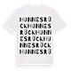 Hunnesrück ordlek t-shirt
