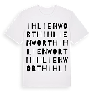 Ihlienworth ordlek t-shirt – ekologisk bomull t-shirt från Pinshirt