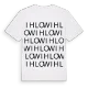 Ihlow ordlek t-shirt
