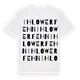 Ihlowerfehn ordlek t-shirt