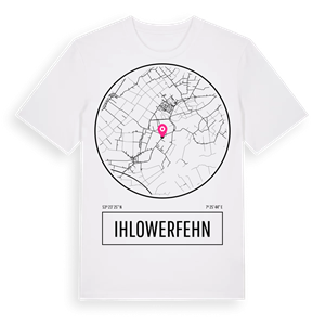 Ihlowerfehn t-shirt – ekologisk bomull t-shirt från Pinshirt