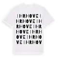 Ihrhove ordlek t-shirt