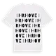Ihrhove ordlek t-shirt