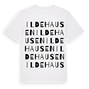 Ildehausen ordlek t-shirt – ekologisk bomull t-shirt från Pinshirt