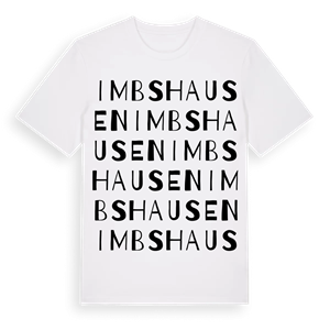 Imbshausen ordlek t-shirt – ekologisk bomull t-shirt från Pinshirt