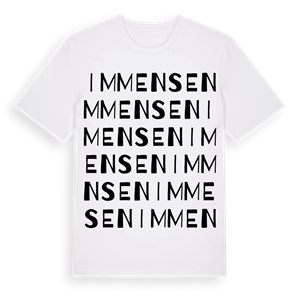 Immensen ordlek t-shirt – ekologisk bomull t-shirt från Pinshirt