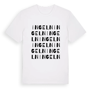 Ingeln ordlek t-shirt – ekologisk bomull t-shirt från Pinshirt