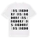 Insingdorf ordlek t-shirt