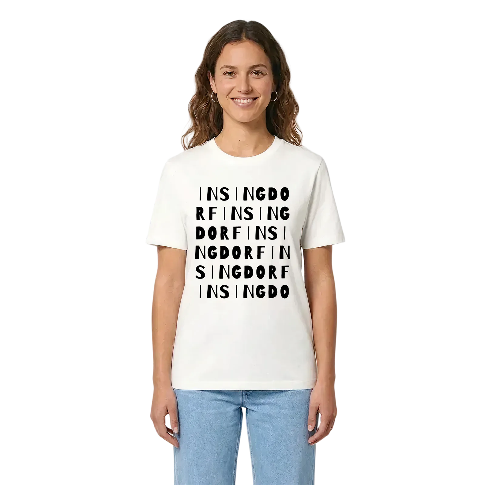 Insingdorf ordlek t-shirt – White, i miljö