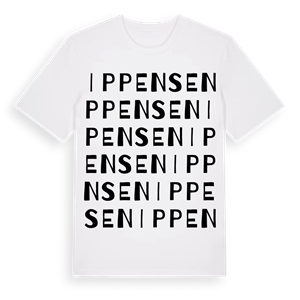 Ippensen ordlek t-shirt – ekologisk bomull t-shirt från Pinshirt