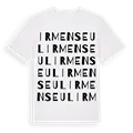 Irmenseul ordlek t-shirt