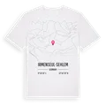 Irmenseul-Sehlem karta t-shirt
