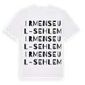 Irmenseul-Sehlem ordlek t-shirt
