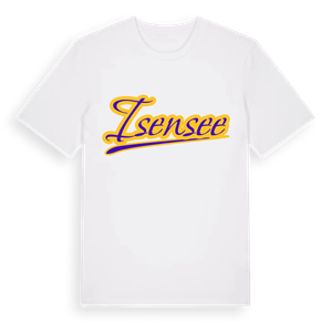 Isensee baseball t-shirt – ekologisk bomull t-shirt från Pinshirt