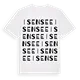 Isensee ordlek t-shirt