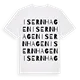 Isernhagen ordlek t-shirt