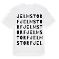 Jelmstorf ordlek t-shirt