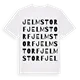 Jelmstorf ordlek t-shirt