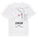 Jemgum karta t-shirt