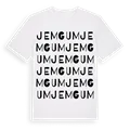 Jemgum ordlek t-shirt