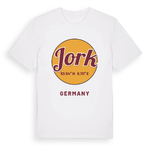 Jork cirkel t-shirt – ekologisk bomull t-shirt från Pinshirt