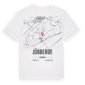 Jübberde karta t-shirt – ekologisk bomull t-shirt från Pinshirt