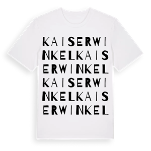 Kaiserwinkel ordlek t-shirt – ekologisk bomull t-shirt från Pinshirt