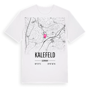 Kalefeld karta t-shirt – ekologisk bomull t-shirt från Pinshirt
