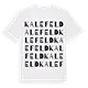 Kalefeld ordlek t-shirt