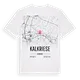 Kalkriese karta t-shirt