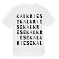 Kalkriese ordlek t-shirt