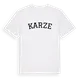 Karze böjd t-shirt