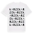 Karze ordlek t-shirt