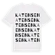 Katensen ordlek t-shirt
