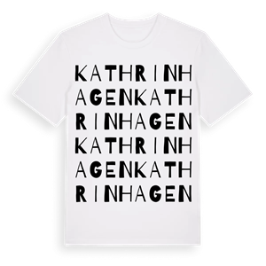 Kathrinhagen ordlek t-shirt – ekologisk bomull t-shirt från Pinshirt