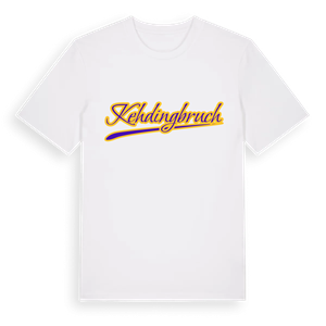 Kehdingbruch baseball t-shirt – ekologisk bomull t-shirt från Pinshirt