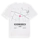 Kehdingbruch karta t-shirt
