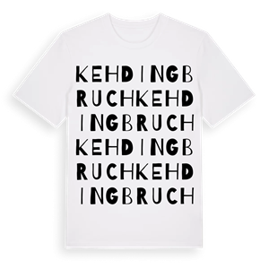 Kehdingbruch ordlek t-shirt – ekologisk bomull t-shirt från Pinshirt
