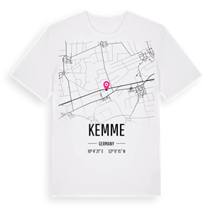 Kemme karta t-shirt – ekologisk bomull t-shirt från Pinshirt