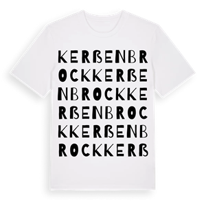 Kerßenbrock ordlek t-shirt – ekologisk bomull t-shirt från Pinshirt