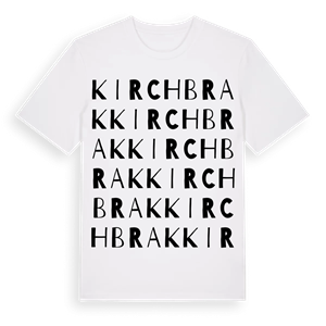Kirchbrak ordlek t-shirt – ekologisk bomull t-shirt från Pinshirt