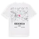 Kirchlinteln karta t-shirt