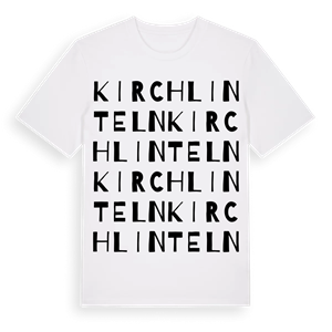 Kirchlinteln ordlek t-shirt – ekologisk bomull t-shirt från Pinshirt