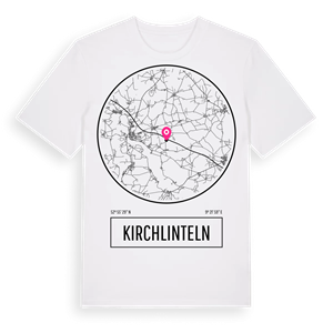 Kirchlinteln t-shirt – ekologisk bomull t-shirt från Pinshirt