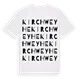 Kirchweyhe ordlek t-shirt