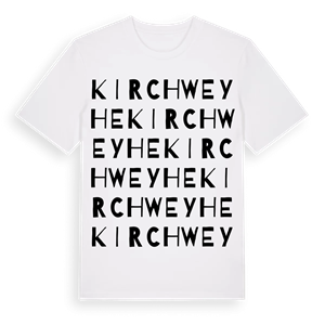 Kirchweyhe ordlek t-shirt – ekologisk bomull t-shirt från Pinshirt