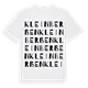 Klein Berßen ordlek t-shirt