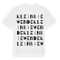 Klein Biewende ordlek t-shirt