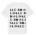 Klein Dahlum ordlek t-shirt